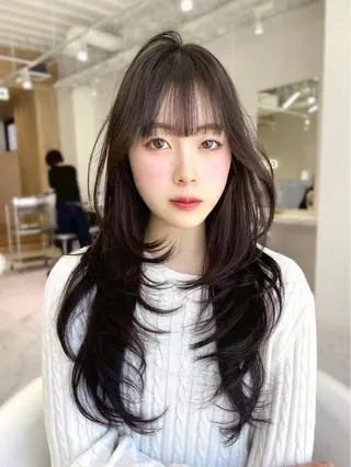 ロング カラー DEAN 栄店のヘアスタイル