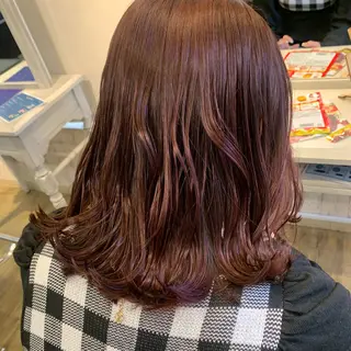 ミディアム カラー regalo Acari🍎のヘアスタイル
