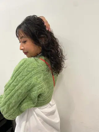 ロング パーマ オトナヘア🌸 harukaのヘアスタイル