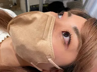 カラー ネイル マツエク・マツパ 韓国マツエク/まつパ 🎀misaki🎀のマツエク・マツパデザイン