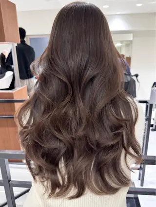 ロング カラー ヘアアレンジ TOA ／福岡のヘアスタイル