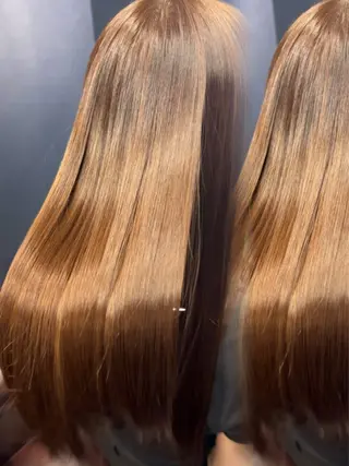 ロング カラー ナチュラル艶カラー/ YUNAのヘアスタイル