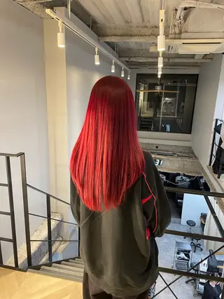 ロング カラー RIKO / ICI 伏見/カラーモデル/のヘアスタイル