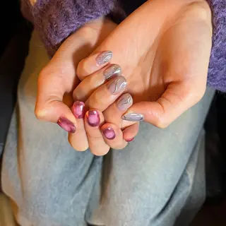 ネイル フリーランス¨̮⃝ ネイリストOKADAのネイルデザイン