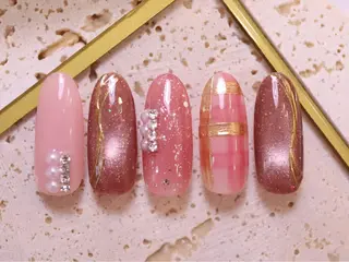 ネイル TOPAZ恵比寿所属・Tsuno Nagisaのネイルデザイン