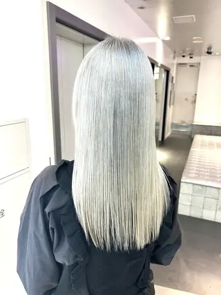 ミディアム MiRI💜地毛級 エクステ✖似合わせ技のヘアスタイル