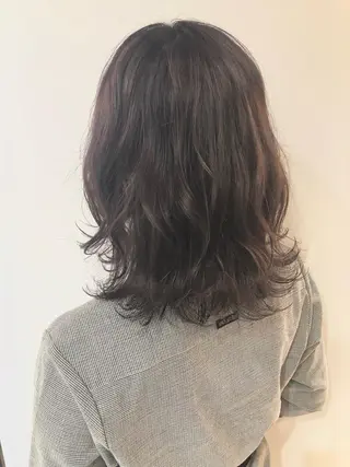 ミディアム カラー 女性リピ90%🍨 🩷佐藤みずきのヘアスタイル