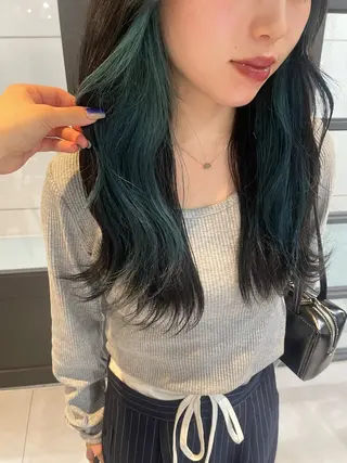 ロング Neale. ナナカのヘアスタイル