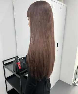 ロング カラー Lavire所属・レイヤーカット/韓国 /ハイトーン/amiのヘアスタイル