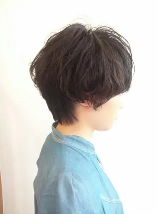 ショート LaFTER HAiR所属・本間 裕史　のヘアスタイル
