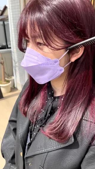 セミロング 武田 清久のヘアスタイル