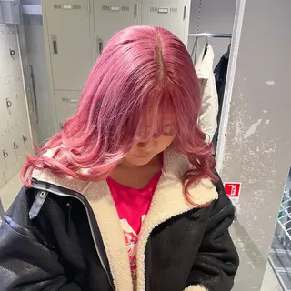 ロング カラー ヘアアレンジ 💗横浜美容室 💗HARUNAのヘアスタイル