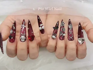 ネイル HANA 長さだしのネイルデザイン