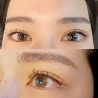 マツエク・マツパ Aim NAIL&EYELASH.BROW立花店所属・Aim立花店 Mihoのマツエク・マツパデザイン