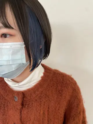 ショート カラー 冨木 雄斗のヘアスタイル