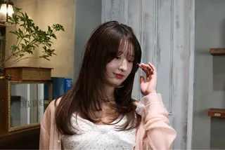 ミディアム layer/ mana🎀🤍のヘアスタイル