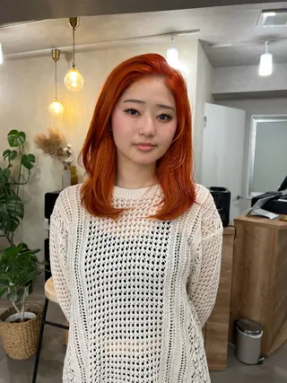 ミディアム 🌈いけだ あみ🌷のヘアスタイル