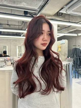 ロング カラー カラー/エクステ 🤍ルナのヘアスタイル