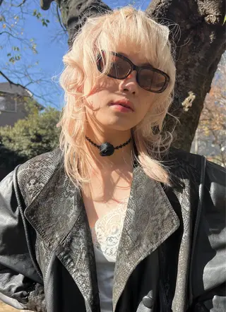 セミロング 乕谷 美潮のヘアスタイル