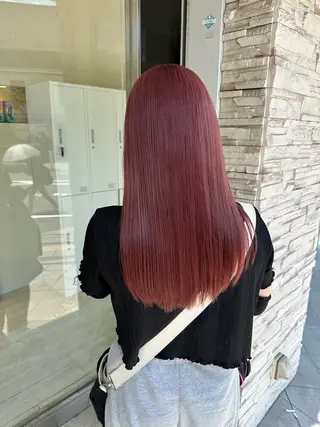 セミロング カラー TIDEHAIR kantaのヘアスタイル