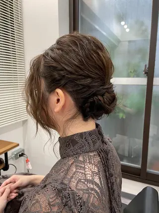 ミディアム OGAWA HIROKIのヘアスタイル