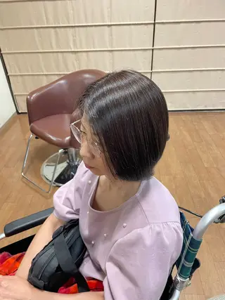 ショート カラー ☁️MIZUKI‎ ☁️髪質改善のヘアスタイル