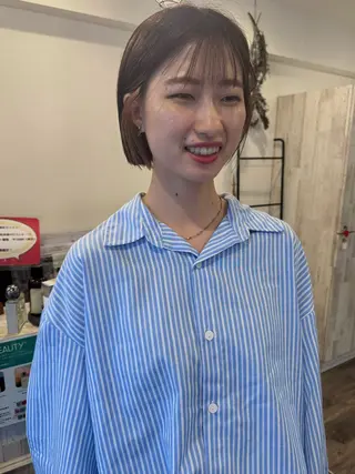 ショート カラー m ā l o.🌷 サカモトマイコのヘアスタイル