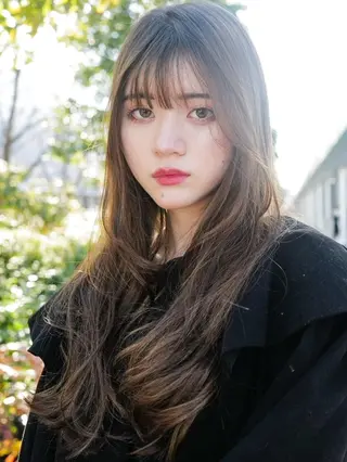 ロング カラー ヘアアレンジ cecil hair 難波店所属・髪質改善透明感カラー /SHOGO☀️のヘアスタイル