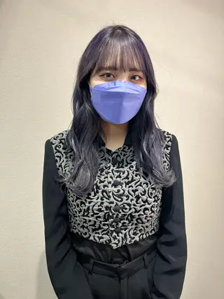 ロング カラー Maison Land所属・KANA MIYOSHIのヘアスタイル