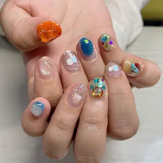 ネイル I P'ink nail salon所属・I pinknail 韓国風·持ち込み専門のネイルデザイン