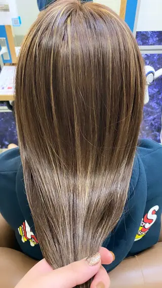 ロング カラー 💎長谷川 優羽💎のヘアスタイル