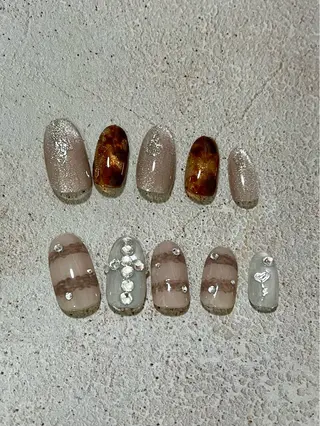 ネイル goldgleams ちなのネイルデザイン