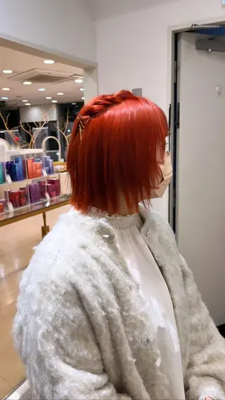 ミディアム カラー 💠つたふうか/ 韓国/メンズヘア💠のヘアスタイル