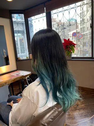 ロング カラー ヘアアレンジ ✨前田 優・2拠点✨ ✨恵比寿・札幌店✨のヘアスタイル