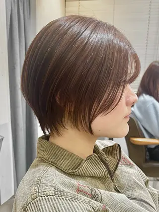 ショート 💐美しいショート× パーマ💐早坂駆留のヘアスタイル