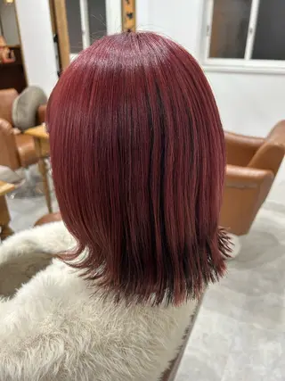 カラー 町田 未希のヘアスタイル