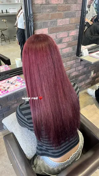 ロング カラー あやね 🎀 大濠のヘアスタイル