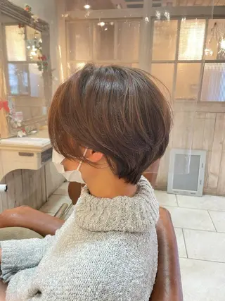 ショート 前平 友慈のヘアスタイル