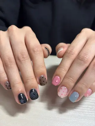 ネイル I P'ink nail salon所属・I pinknail 韓国風·持ち込み専門のネイルデザイン
