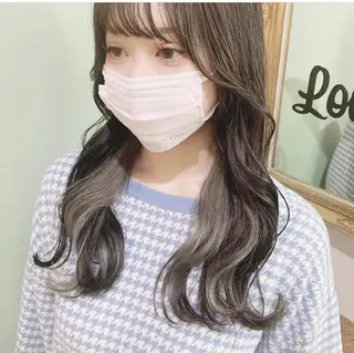 セミロング カラー friity所属・🕊️ HONOKAのヘアスタイル