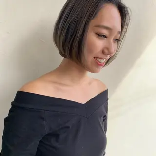 ショート Emitas.宮街道店所属・森崎 士/似合わせカラーのヘアスタイル