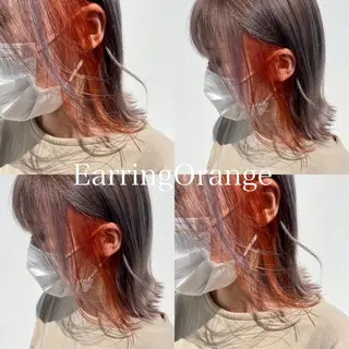 カラー 水戸/ブリーチカラー ♠️♠️會澤遼真のヘアスタイル