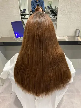 ロング カラー 豊中/メンズ特化 岡田 龍之介のヘアスタイル