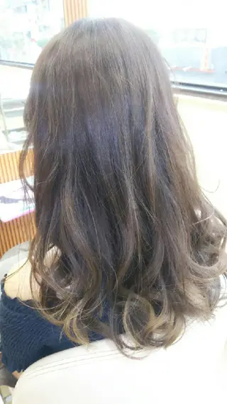ロング カラー 脇田 雄大のヘアスタイル