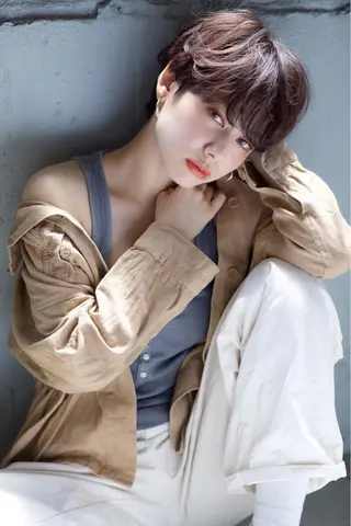 ショート 🌈デザインヘア職人 Kaede🌈のヘアスタイル