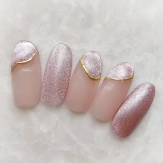 ネイル ネイル空間所属・muguet🎀 nailのネイルデザイン