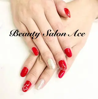 ネイル Beauty Salon Ace（ネイルサロン　エース）所属・池袋フィルイン Ace♡長さだしのネイルデザイン
