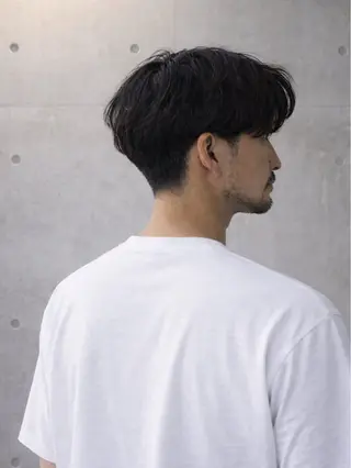 ショート パーマ メンズ 遠藤 広美のヘアスタイル