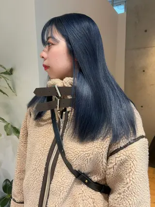 セミロング sliver マツイ　レンのヘアスタイル