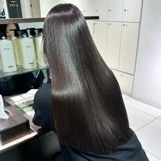 ロング カラー ヘアアレンジ ブリーチなしカラー /新百合ヶ丘/安形翔のヘアスタイル